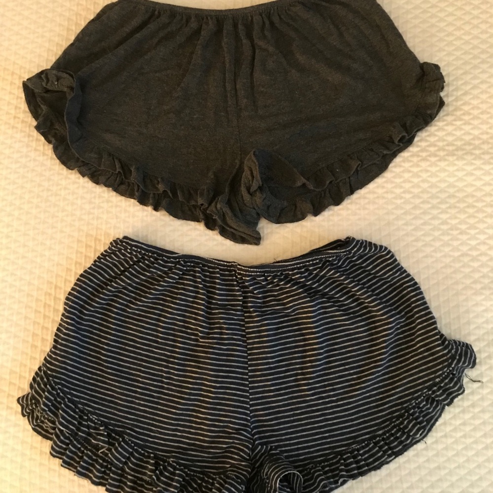 Brandy Melville “Vodi” Ruffle Shorts